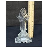 Vintage Art Deco Crystal Perfume Bottle