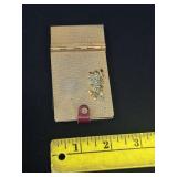 Vintage Gold Photo Pad Holder