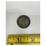 1944 WW2 Philippines .50 Cent Centavo Silver Coin