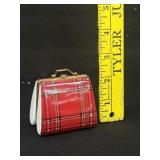 Vintage Purse Hinged Trinket Box
