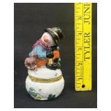 Snowman Trinket Box