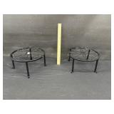 2 Metal Plant Stands