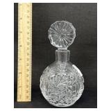 Vintage Cut Crystal Perfume Bottle