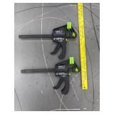 2 Grip 6" Bar Clamps