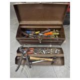 Tradesman Tool Box Packed Full Of Tools