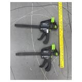 2 Grip 6" Bar Clamps