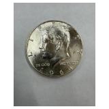 Uncirculated 1964 Silver Kennedy Half