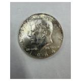 Uncirculated 1964 Silver Kennedy Half
