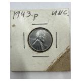 Uncirculated 1943 Steel Penny