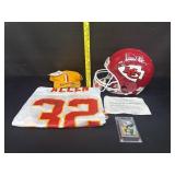Marcus Allen Autograph Collection COA Helmet More