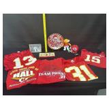 K.C Chiefs Collection Autographed Helmet & More