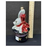 Vintage Kurt Adler Rabbit in Hat Ornament