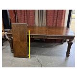 Detailed Vintage Heavily Carved Dining Table