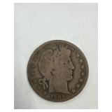 Silver 1903 Liberty Barber Half Dollar