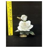 White Rose Figurine By Paul Sebastian