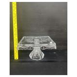 Vintage Godinger Crystal Cake Stand