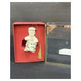 Vintage 1999 Lenox Drummer Boy Ornament