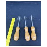 Set of Brookstone Carpet Scrapers