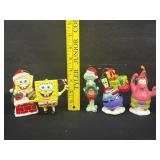 Set 2004 Spongebob Christmas Ornaments
