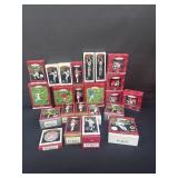 Large Lot Retired Hallmark Sports Xmas Ornaments