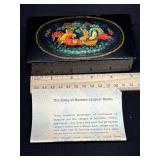 Vintage Russian Lacquer Box