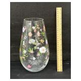 Jeweled & Hand Painted Vase