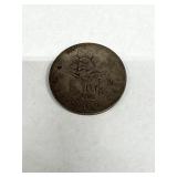 1887 Silver 25 Centovo Coin