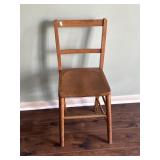 Vintage Solid Oak Chair