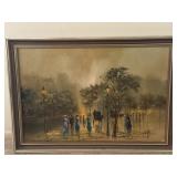 Vintage Original Oil on Canvas Signed