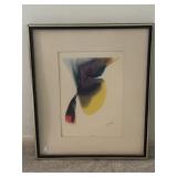 Vintage Paul Jenkins Signed Print Promised Rite