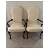 2 Dining Room Table Captain Chairs