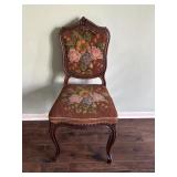 Antique Embroidered Chair