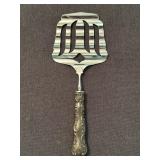 Birks Antique Sterling Handle Asparagus Server 8'