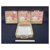 Mid Century Homestead Snack Set Federal Glass