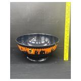 Vintage Hallmark Metal Candy Bowl W. Eyeballs