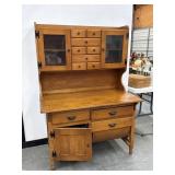 Hoosier Style Possum Belly Kitchen Cabinet