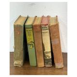 5 Vintage Zane Grey Western Novels
