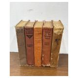 5 Vintage Zane Grey Western Novels