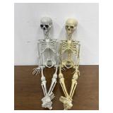 2 Vintage 3 Ft Skeletons