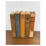 5 Vintage Zane Grey Western Novels