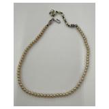Vintage Authentic Pearls Choker 15"
