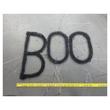 Large Hanging BOO Made From Vine