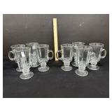 8 Libby Irish Coffee Mugs