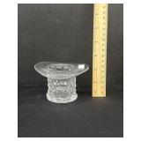 American Fostoria Hat Toothpick Holder