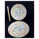 2 Sango Garden Cafe Large Serving Platters