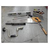 Lot of Tools Saws Staplers Level & MORE