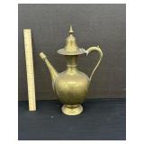 Antique Middle Eastern Brass Teapot