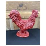 Large Vintage Red Rooster Milano Designs