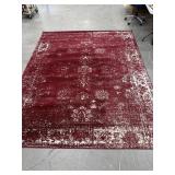 Sofia Collection Unique Loom Rug Burgundy 8x10 Ft