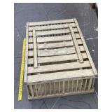 Promitive Chicken Wood Crate Coop